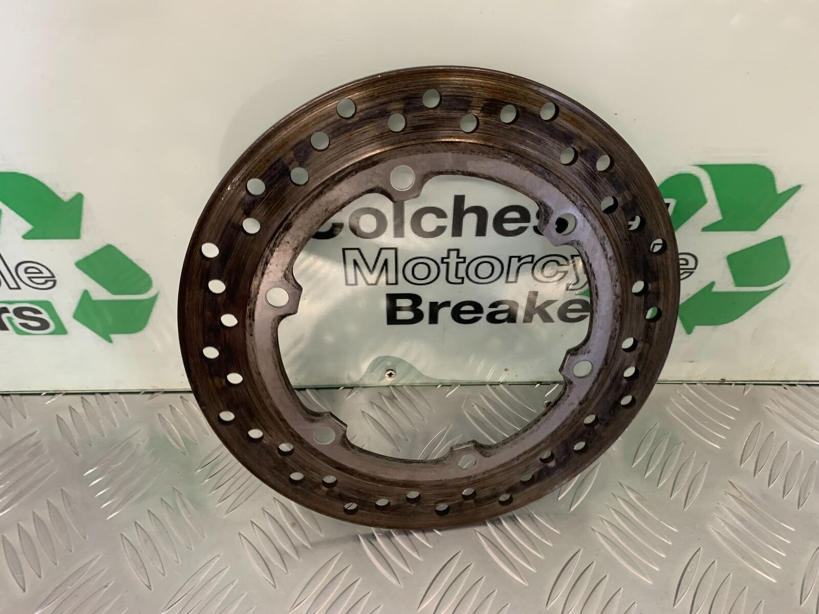 HONDA CBR1100 BLACKBIRD REAR BRAKE DISC  YEAR 1996-1998 (STOCK 936)