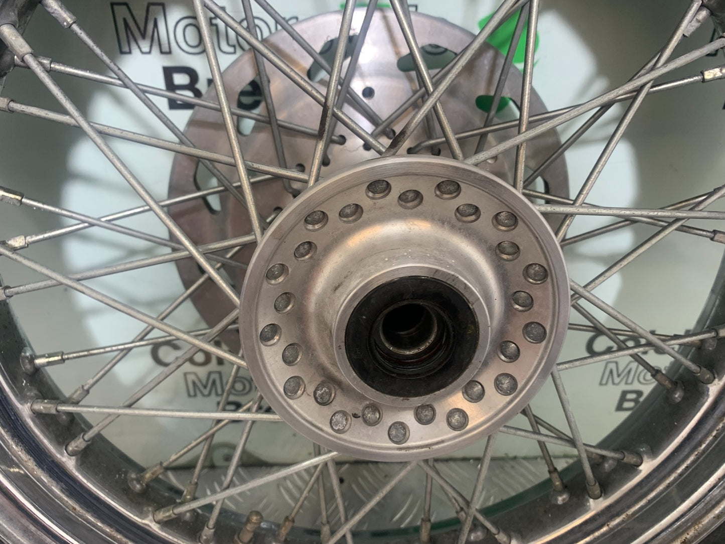 HONDA VTX1300 S-6 FRONT WHEEL  YEAR 2004-09 (CMB1159)
