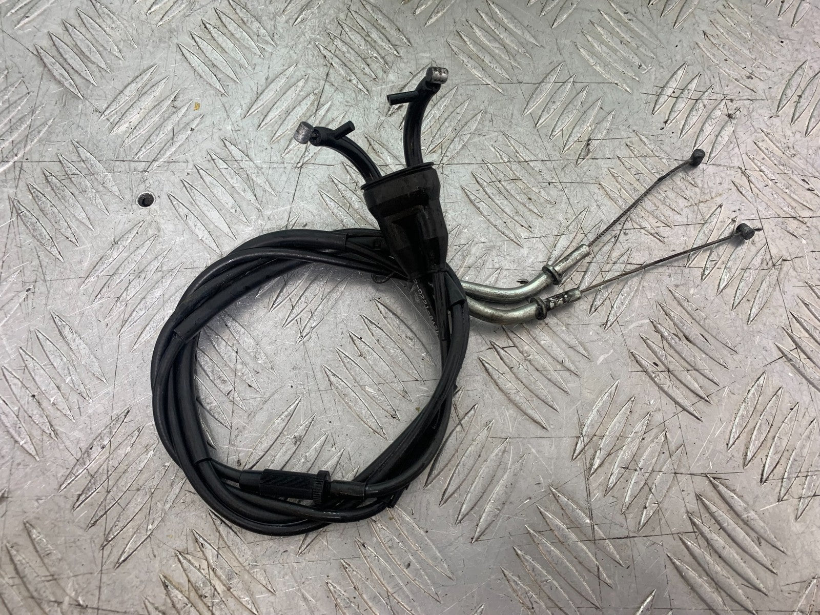 KAWASAKI ZX10R ZX10 R THROTTLE CABLES 2008-2010 (CMB1206)