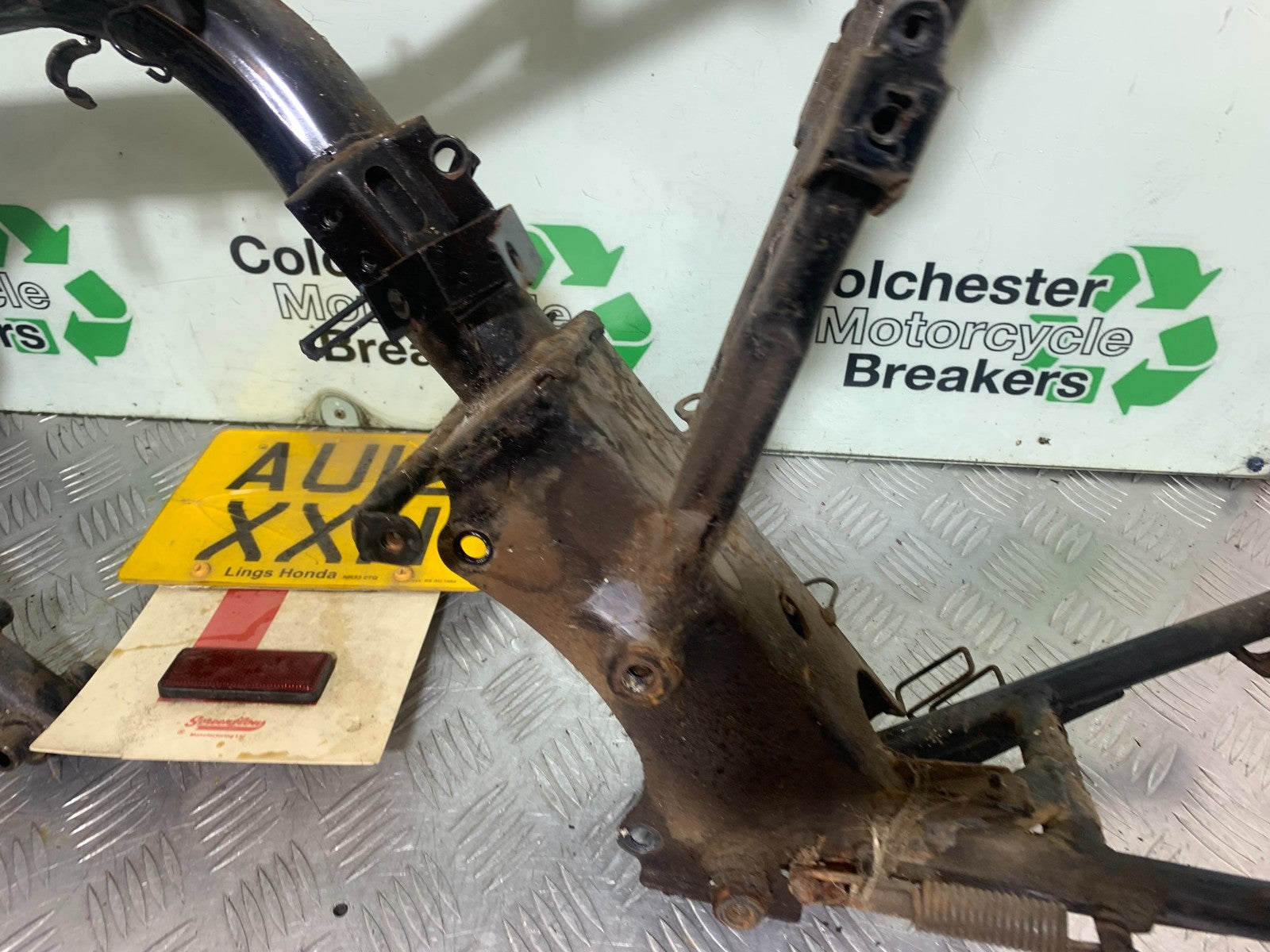 HONDA CBF125 CBF 125 FRAME REG LOG BOOK YEAR 2009-14  (CMB1172)