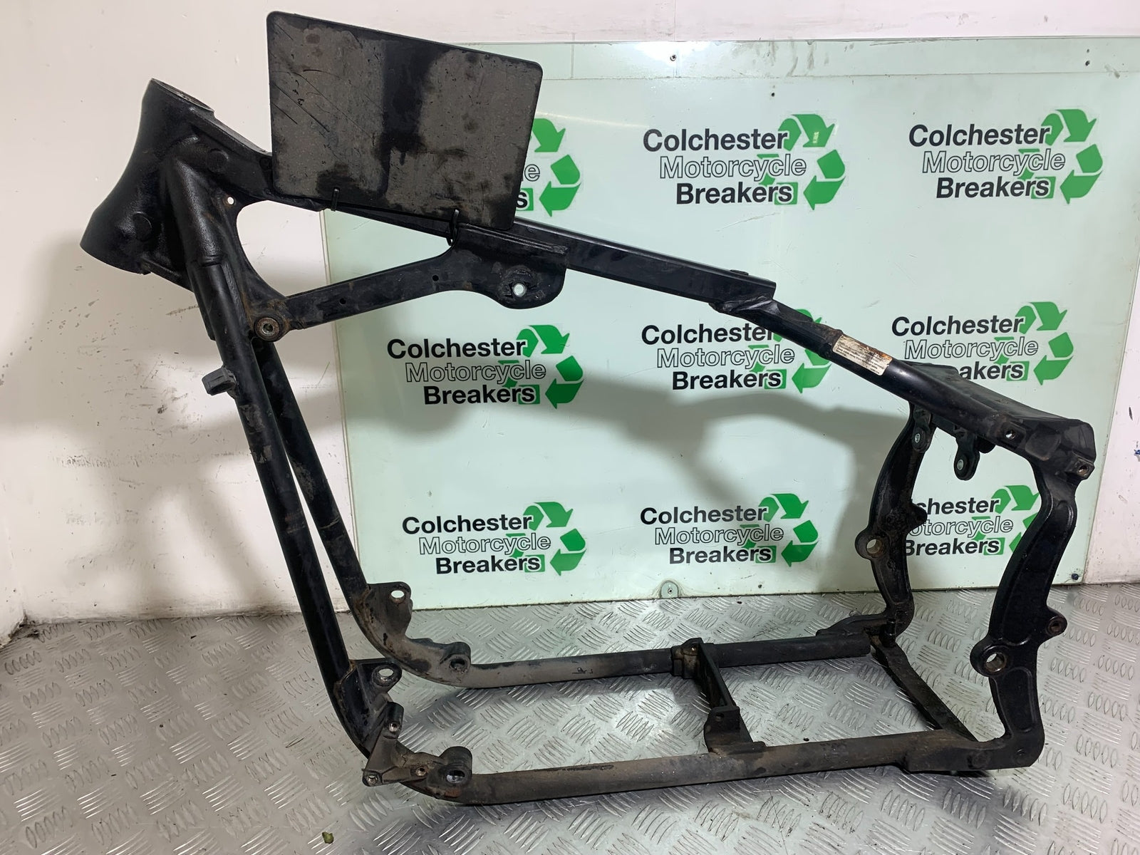 HARLEY DAVIDSON FSX BLACKLINE 1585 FRAME REG LOG BOOK  YEAR 2012 (CMB1147)