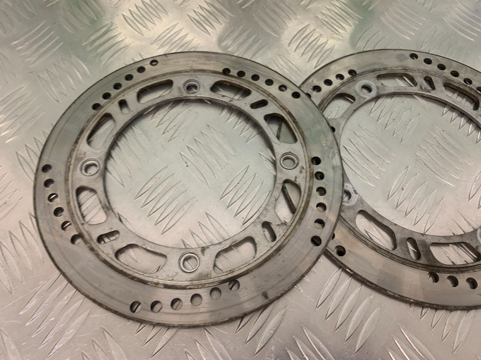 HONDA CB350 S CB 350 S FRONT BRAKE DISCS  YEAR 1986-1990 (STOCK 948)
