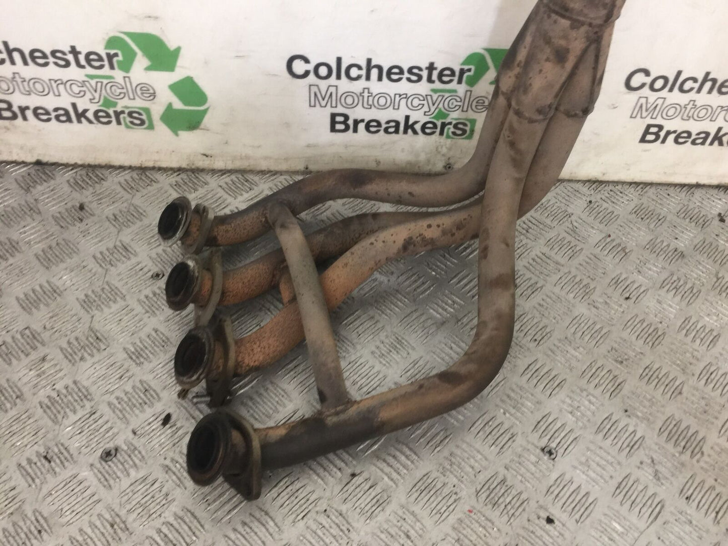 KAWASAKI Z750 Z 750 EXHAUST DOWNPIPES  YEAR 2004-2006  (STOCK 871)