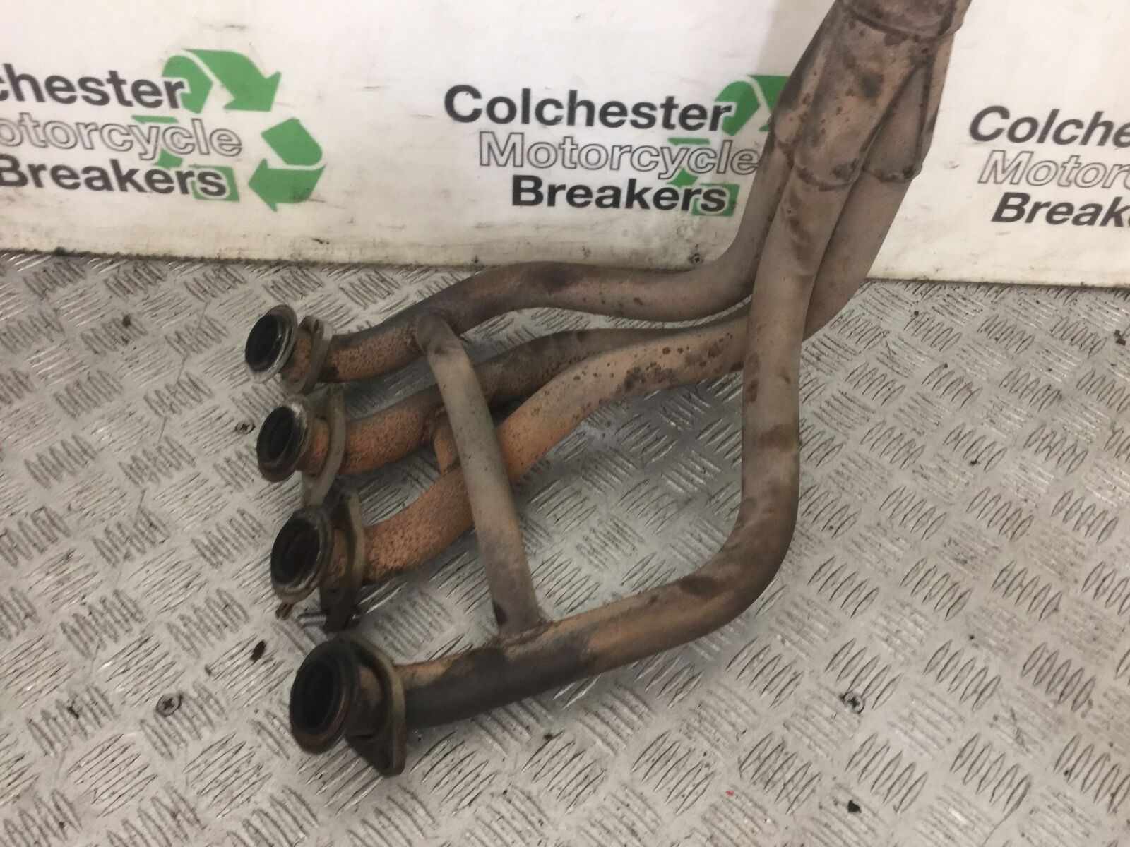KAWASAKI Z750 Z 750 EXHAUST DOWNPIPES  YEAR 2004-2006  (STOCK 871)