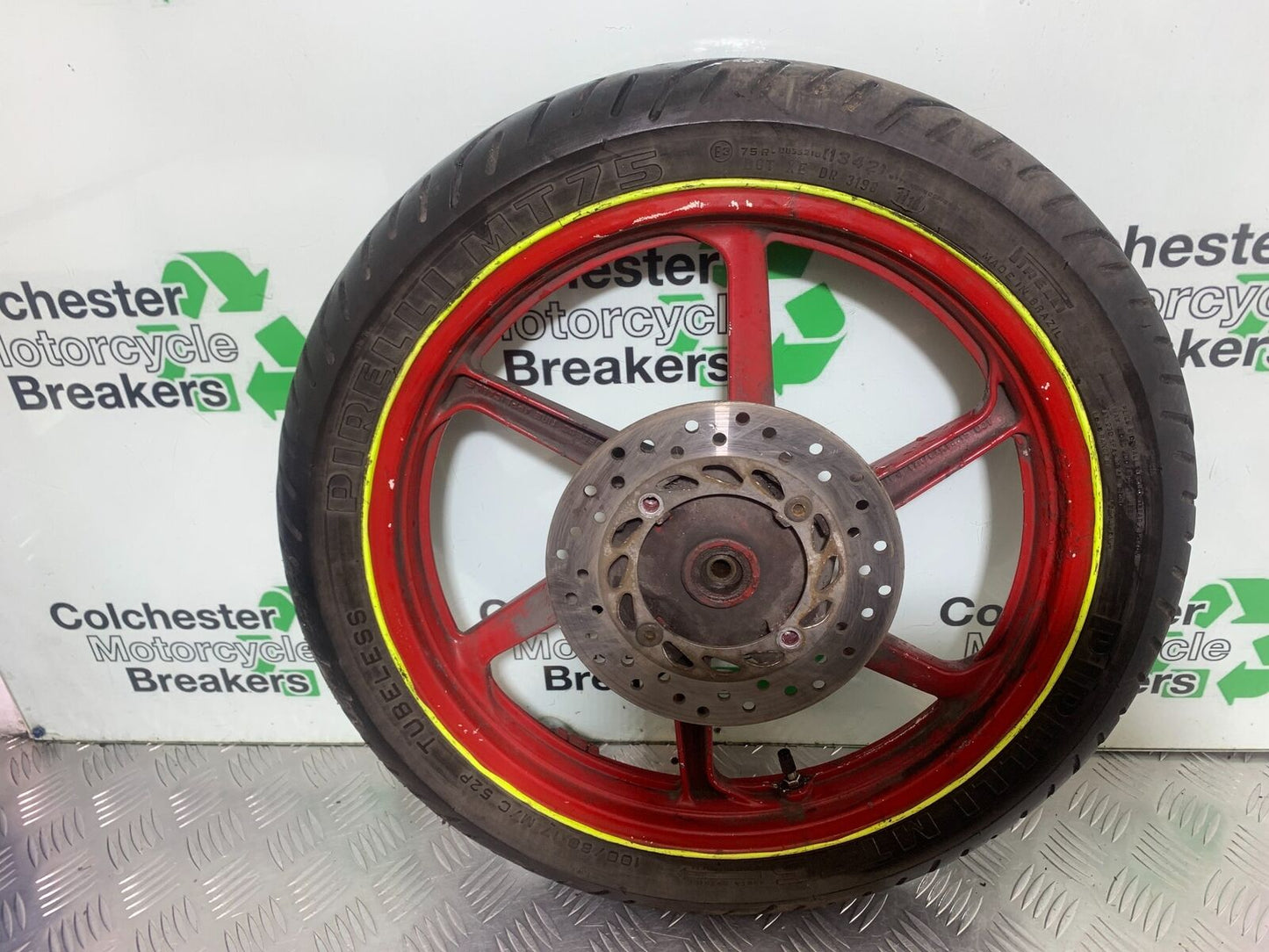 HONDA CBR125 CBR 125 REAR WHEEL  YEAR 2004-06  (CMB1040)