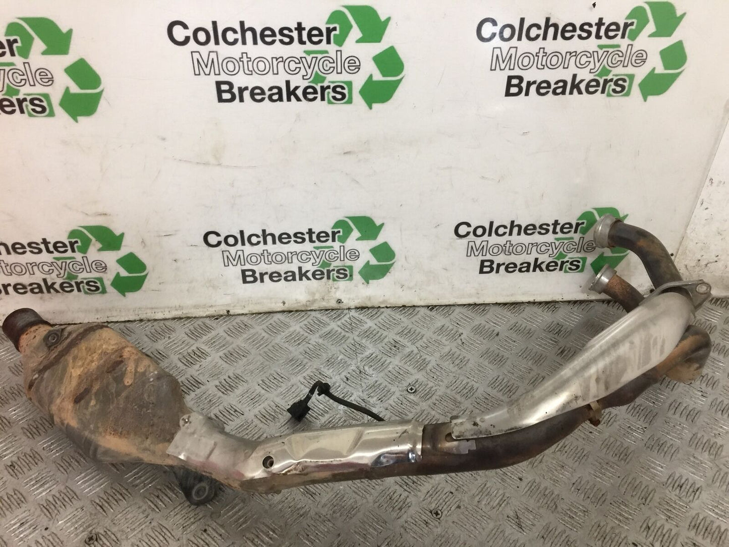 HONDA CRF1000 CRF 1000 AFRICA TWIN EXHAUST DOWNPIPES  2019 (STOCK 759)