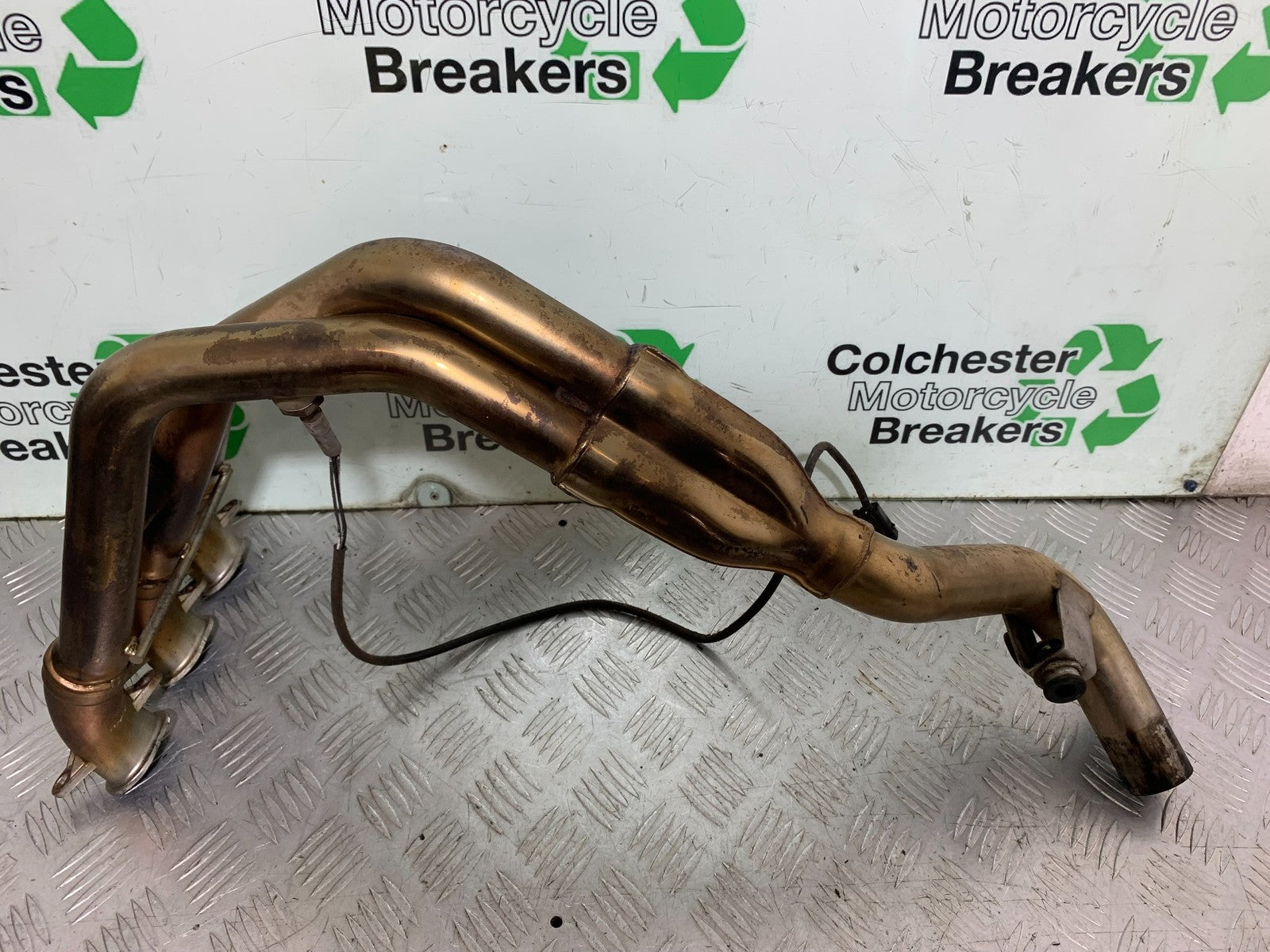 TRIUMPH 955I SPRINT RS EXHAUST DOWNPIPES  YEAR 1999-03 (CMB1313)