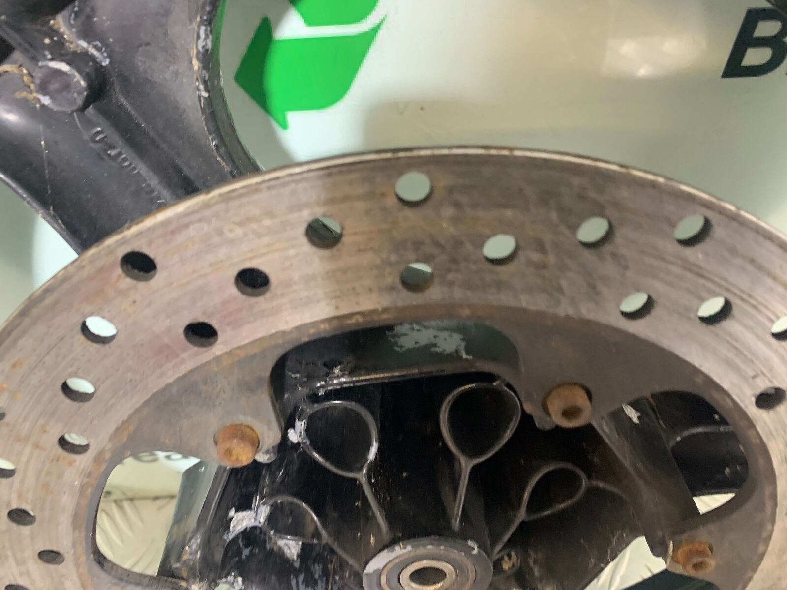 APRILIA RS50 RS 50 FRONT WHEEL AND DISC YEAR 1996-1998 (CMB1132)