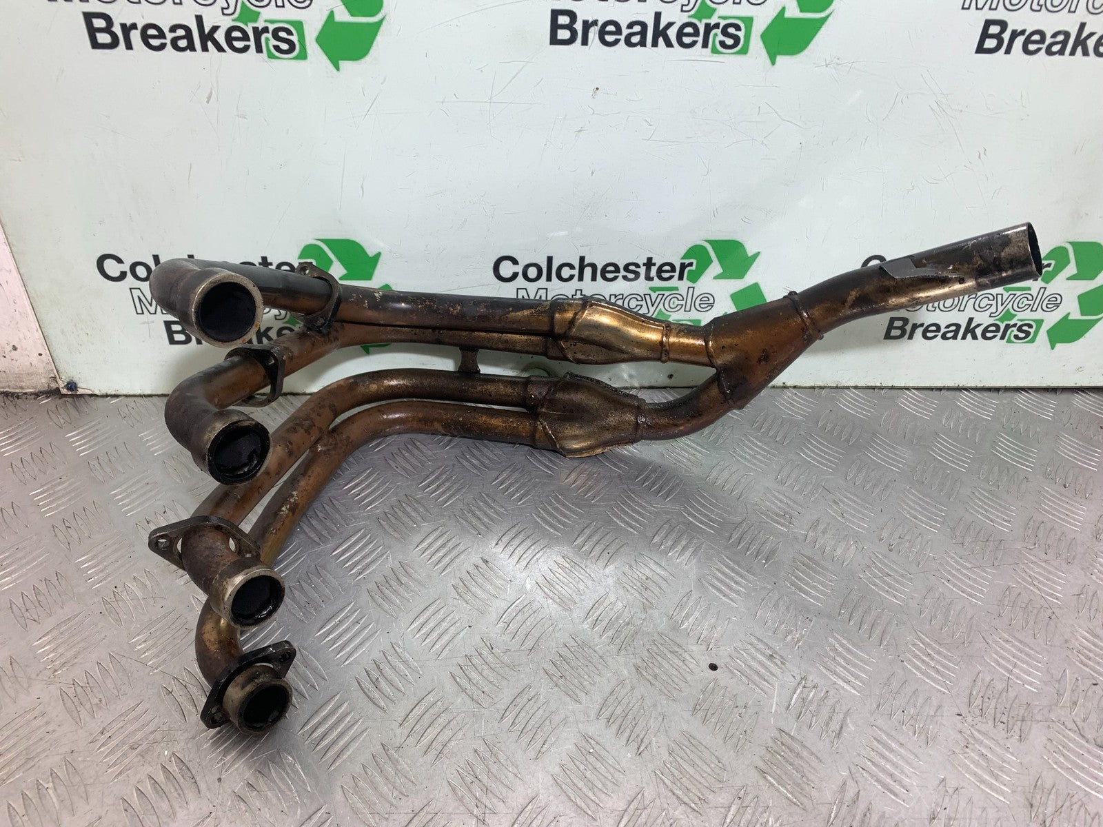 YAMAHA FZS600 FAZER 600 EXHAUST DOWNPIPES  YEAR 1998-2001 (CMB1267)