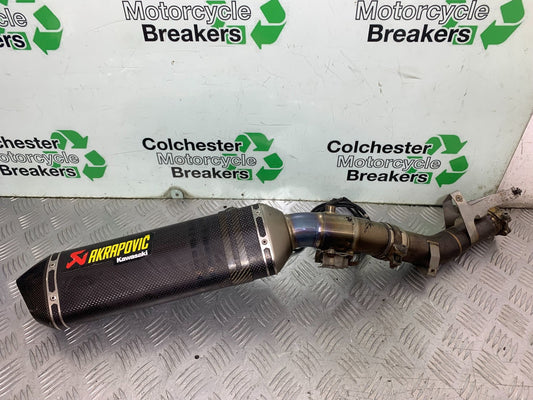 KAWASAKI ZX10R ZX10 R AKRAPOVIC CARBON SILENCER   2008-2010 (CMB1301)
