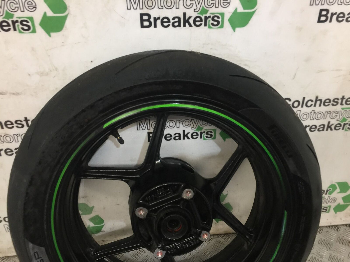 KAWASAKI Z800 Z 800 REAR WHEEL  YEAR 2015  (STOCK 874)