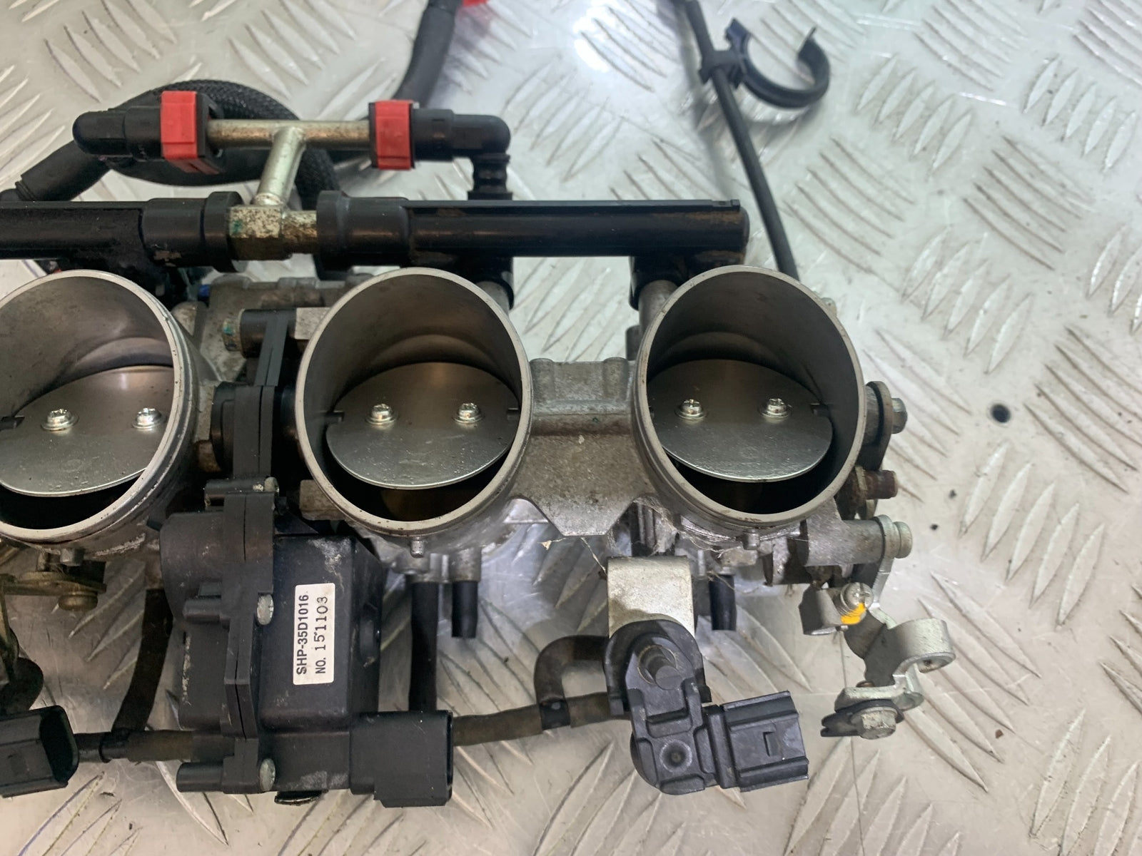 KAWASAKI ZX6R THROTTLE BODIES  YEAR 2009-2012 (CMB1136)