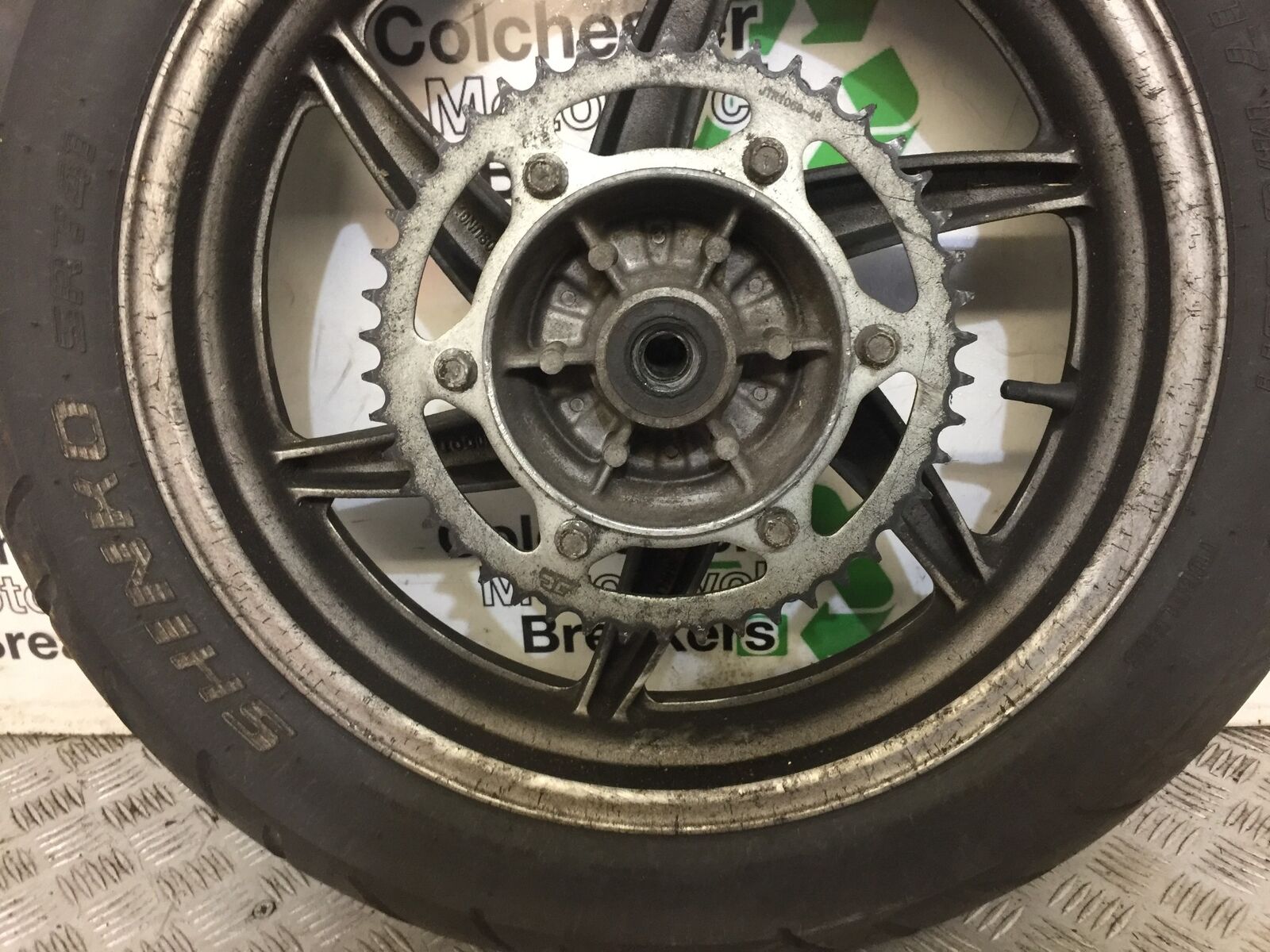 HYOSUNG GT250 COMET REAR WHEEL YEAR 2007 (STOCK 682)