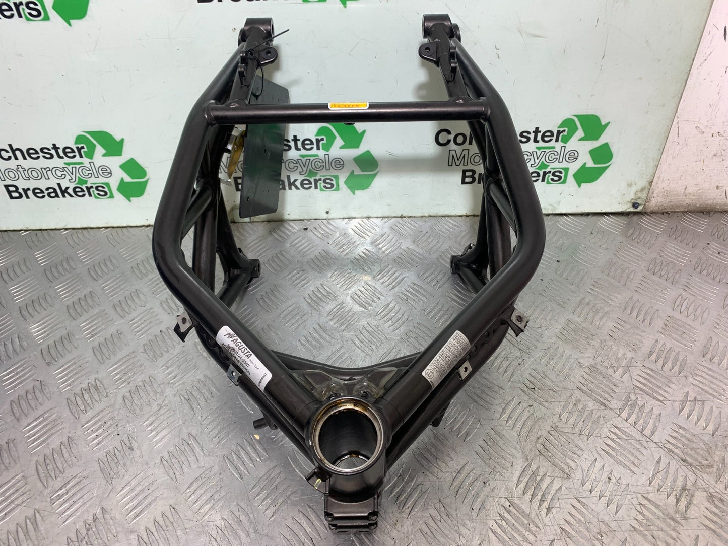 MV AGUSTA 675 F3 FRAME REG LOG BOOK  YEAR 2012-2016 (CMB1302)
