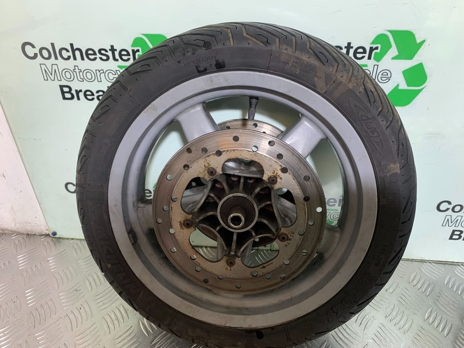 PIAGGIO X EVO 400 FRONT WHEEL AND DISCS   YEAR 2007-2011 (CMB1069)