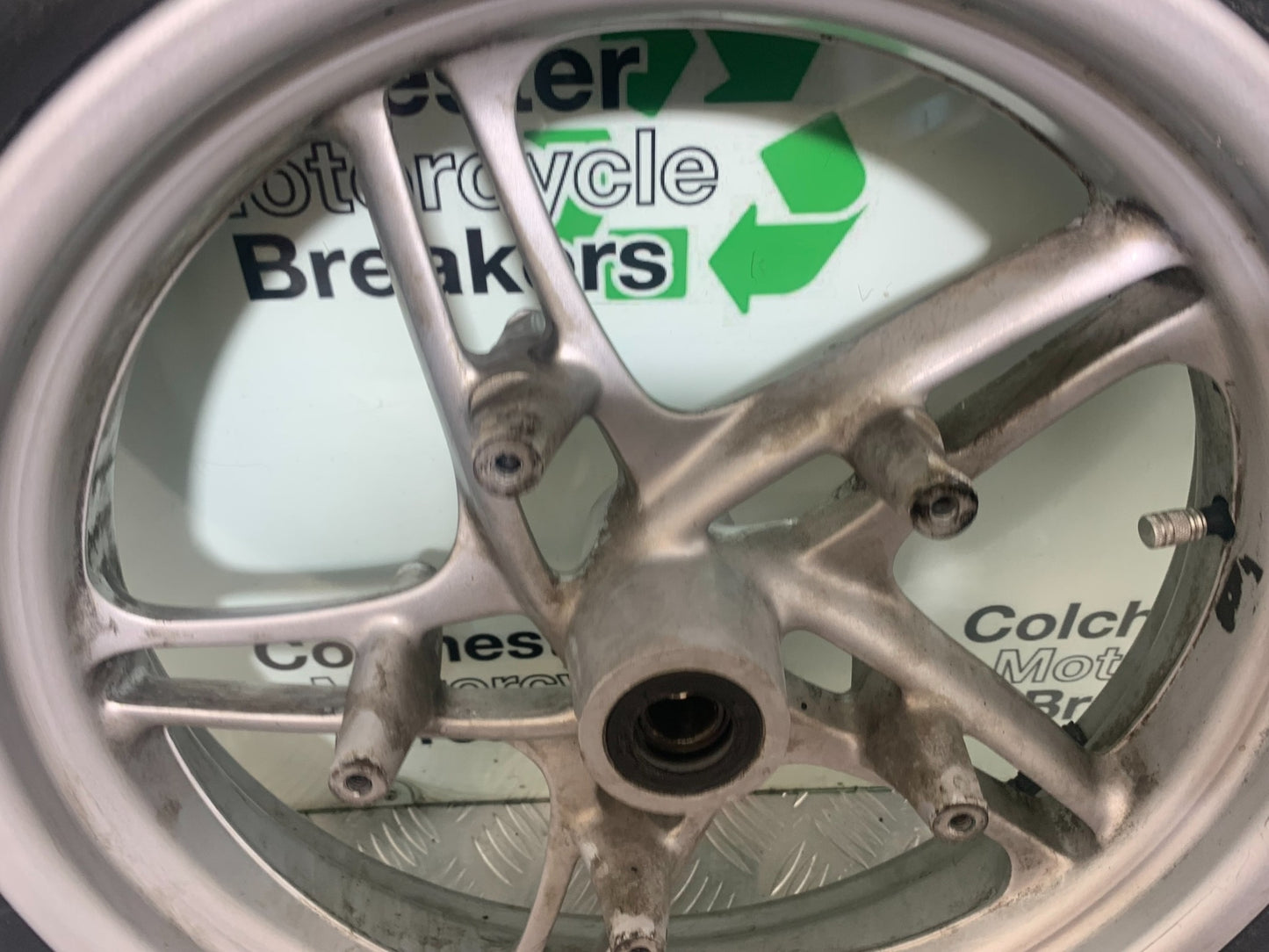BMW K1200 K 1200 LT FRONT WHEEL  YEAR 1999-07 (CMB1138)