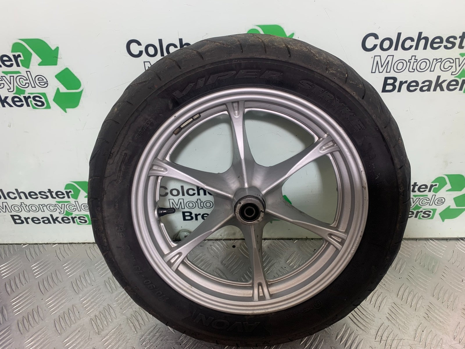 SUZUKI AN 200 UH 200 FRONT WHEEL YEAR 2007-2009 (CMB1256)
