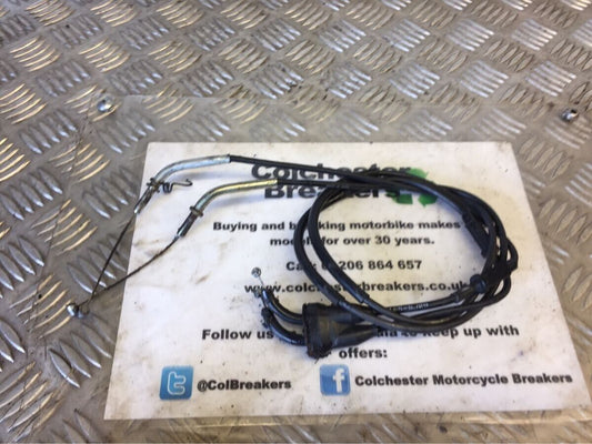KAWASAKI ZX10R ZX 10R THROTTLE CABLES   YEAR 2006 2007
