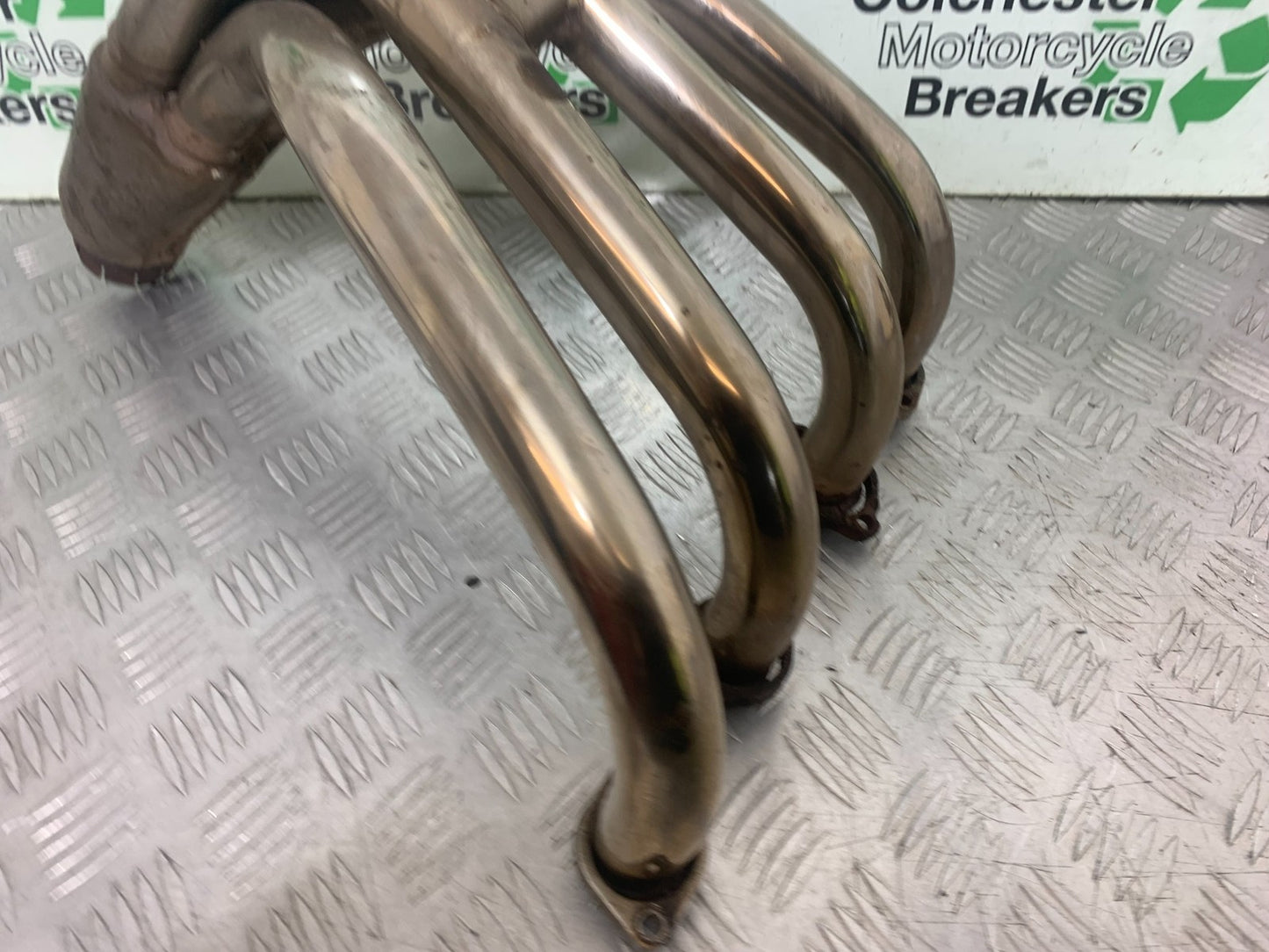 SUZUKI GSX750 INAZUMA DOWNPIPES (DAMAGED) YEAR 1998-2003 (CMB1308)
