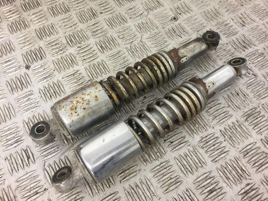 SUZUKI GN125 GN 125 REAR SHOCKS  YEAR 1994-1999 (STOCK 496)
