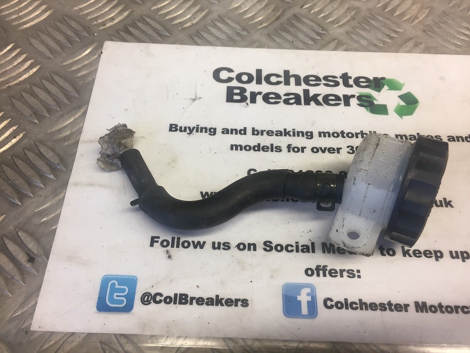 KAWASAKI ZX6R ZX636 C1H REAR MASTER CYLINDER POT  YEAR 2005 2006