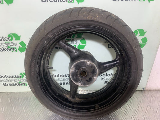 HONDA CBR 929 RRY FIREBLADE REAR WHEEL (GOOD TYRE) YEAR 2000-01 (CMB1026)