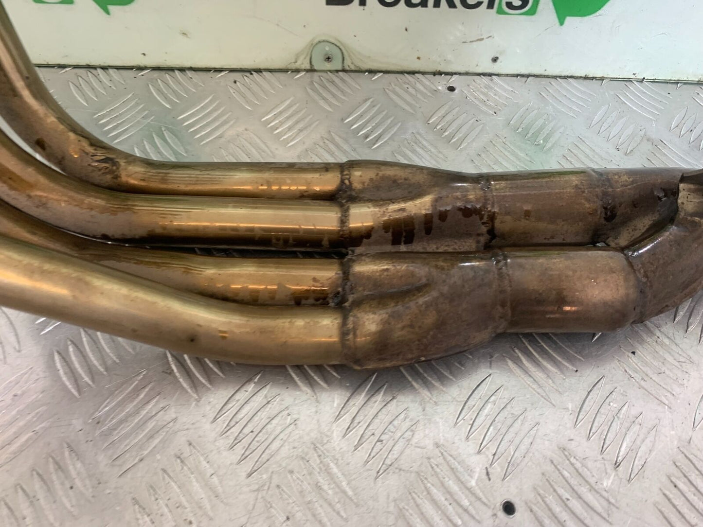 HONDA CBR600 CBR 600 F2 EXHAUST DOWNPIPES   YEAR 1991-1993 (CMB1114)