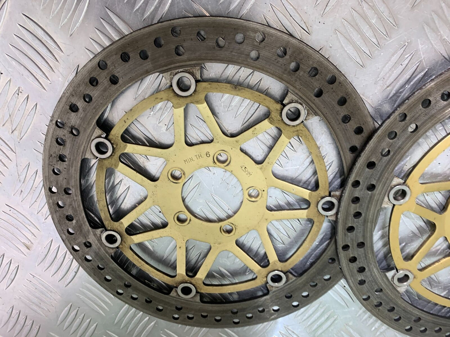 KAWASAKI ZX12R ZX12 R FRONT BRAKE DISCS  YEAR 2000-01 (CMB1038)