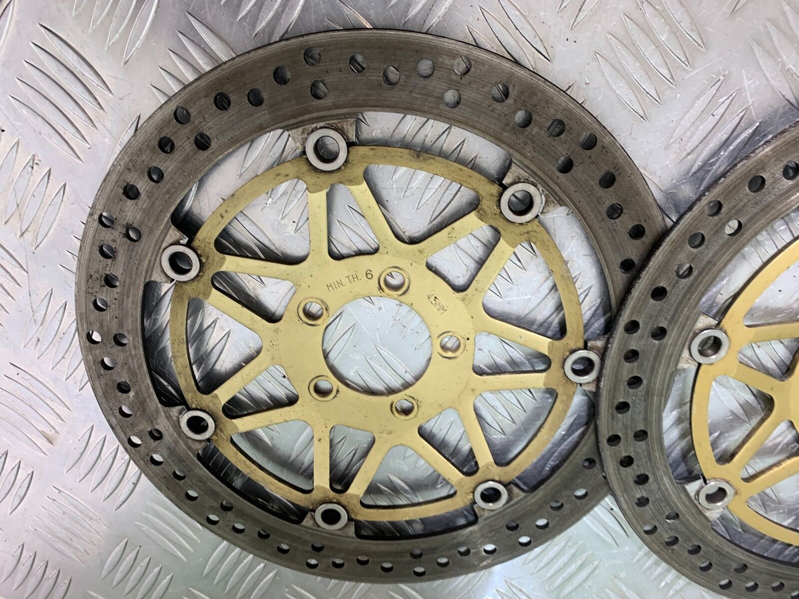 KAWASAKI ZX12R ZX12 R FRONT BRAKE DISCS  YEAR 2000-01 (CMB1038)