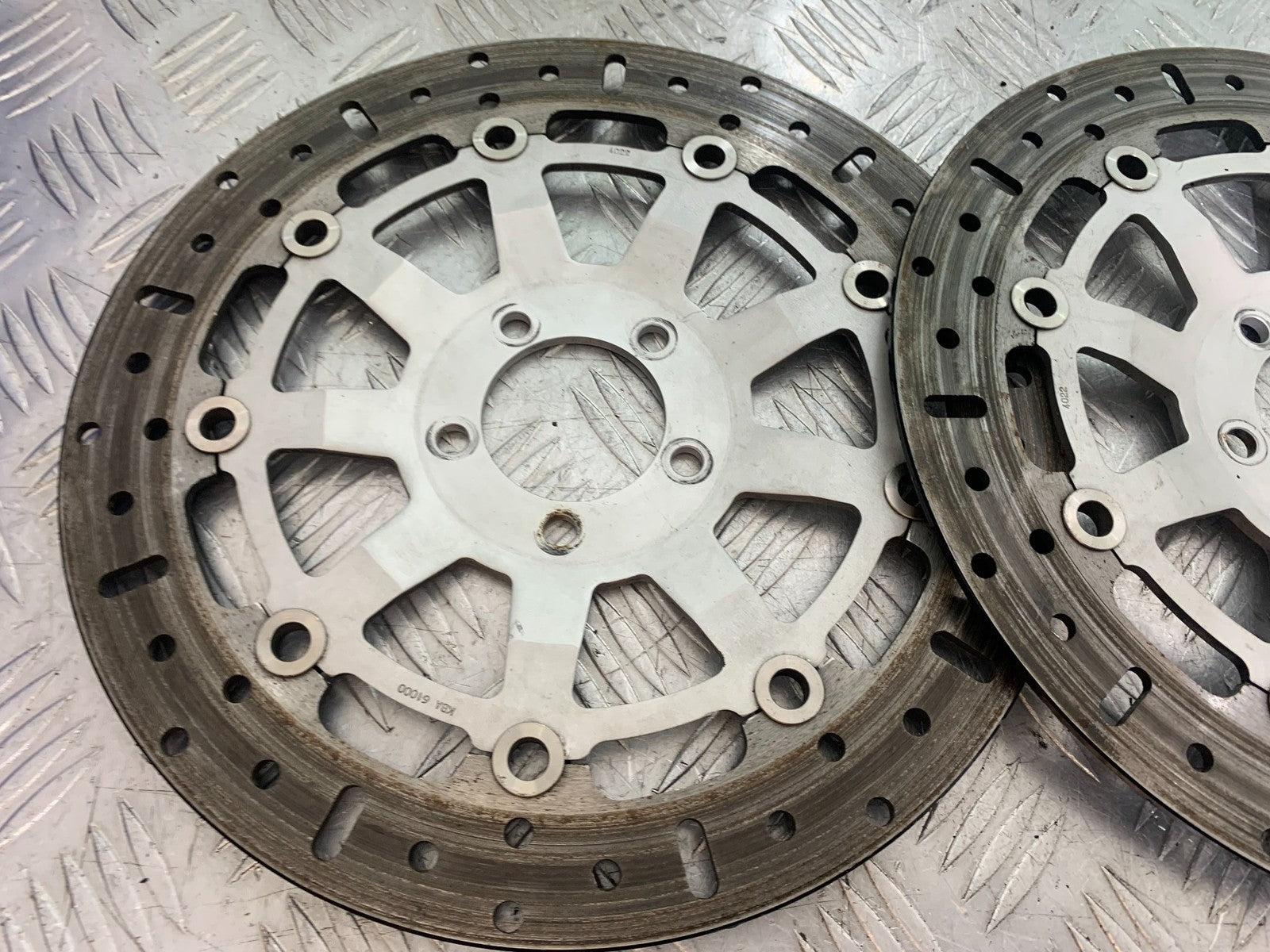 KAWASAKI ZZR1100 D FRONT BRAKE DISCS   YEAR 1993-2001 (CMB1289)