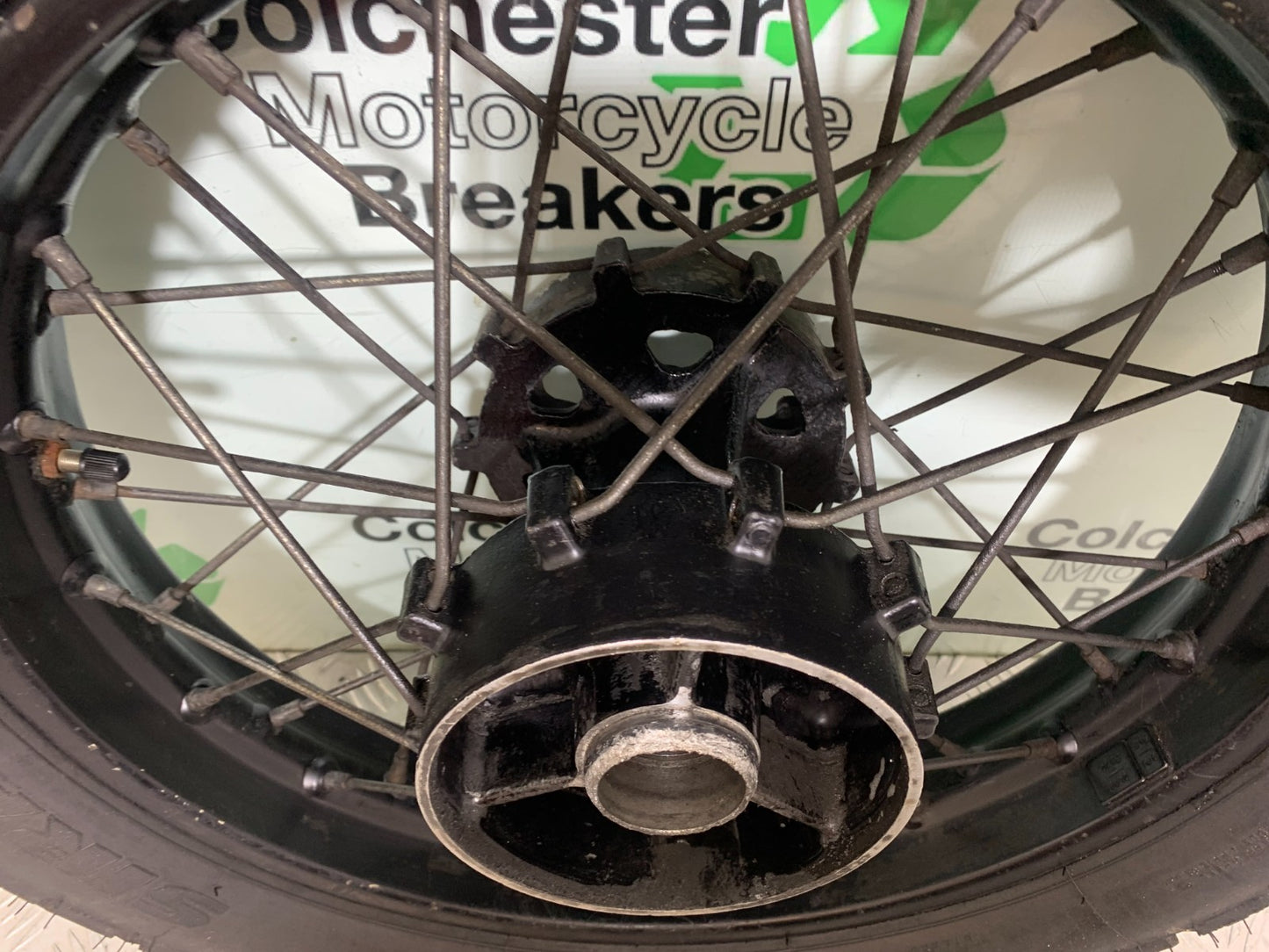 ROYAL ENFIELD HIMALAYAN 411 REAR WHEEL YEAR 2018-2023 (CMB1322)
