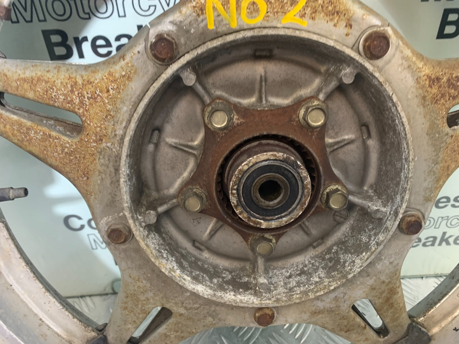 HONDA CX500 CX 500 REAR WHEEL (NO2)  YEAR 1978 1981 (CMB1137)