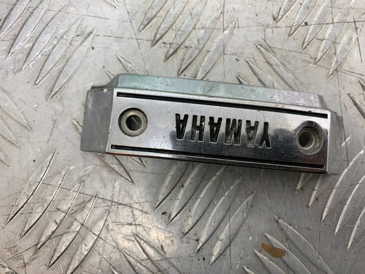 YAMAHA XV1100 XV 1100 VIRAGO YAMAHA CHROME BADGE  1990-1999 (CMB1190)