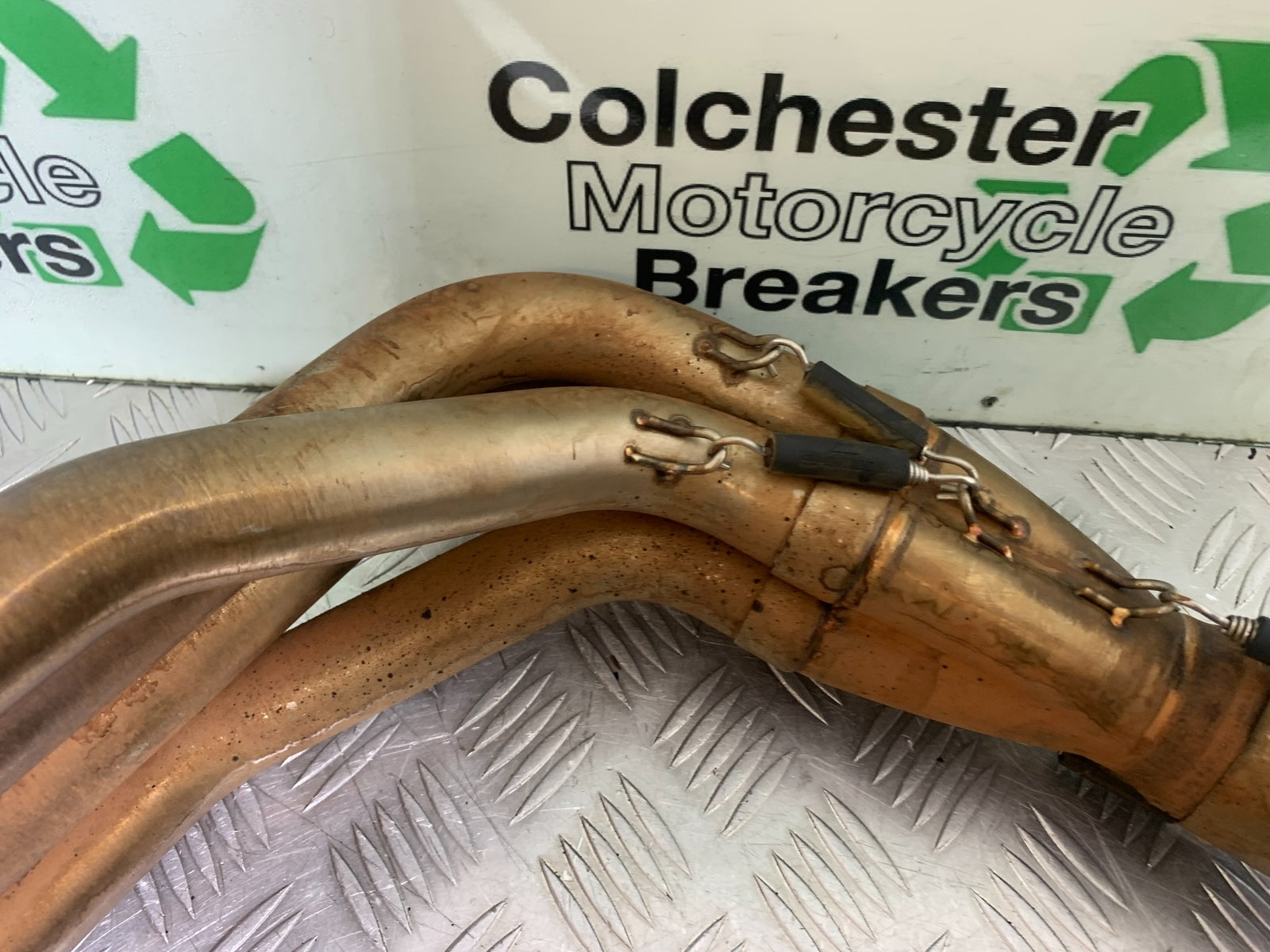 SUZUKI GSF1200  GSF 1200 BANDIT EXHAUST DOWNPIPES  YEAR 1997-2000 (CMB1149)