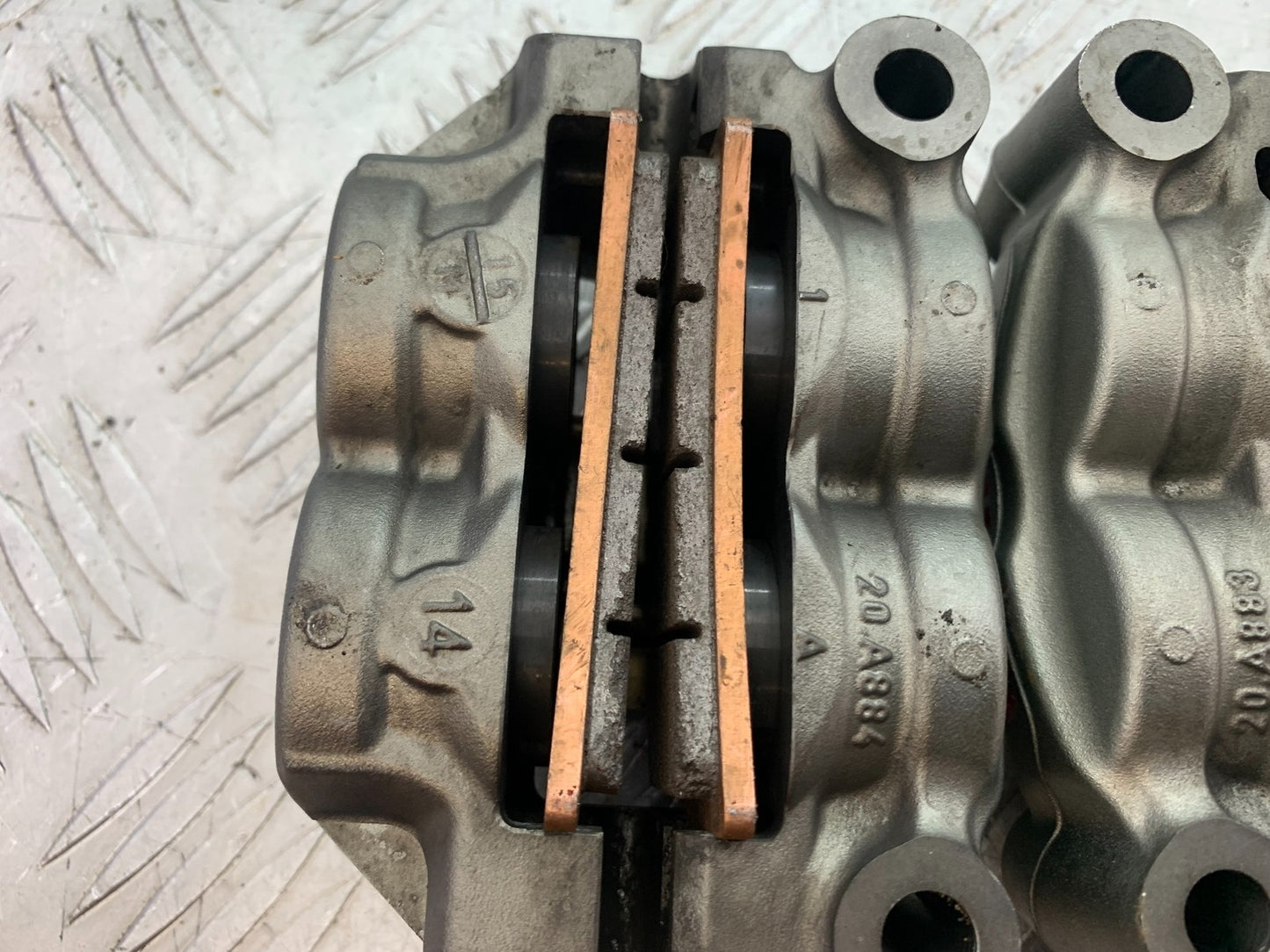 DUCATI 1299 PANIGALE BREMBO FRONT BRAKE CALIPERS  YEAR 2016 (CMB 1187)