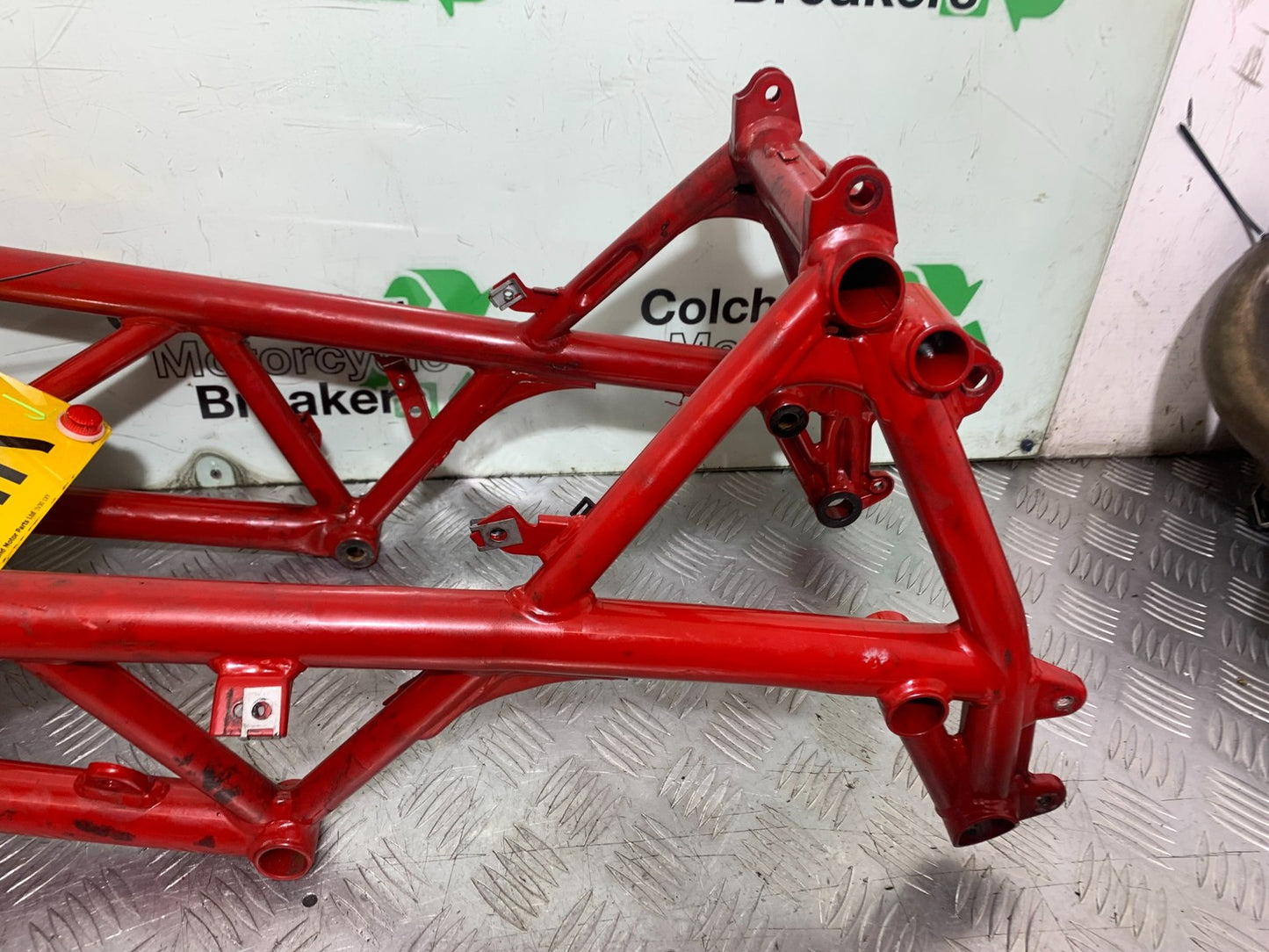 DUCATI 1198 S FRAME REG LOG BOOK  YEAR 2009-2011 (CMB1219)