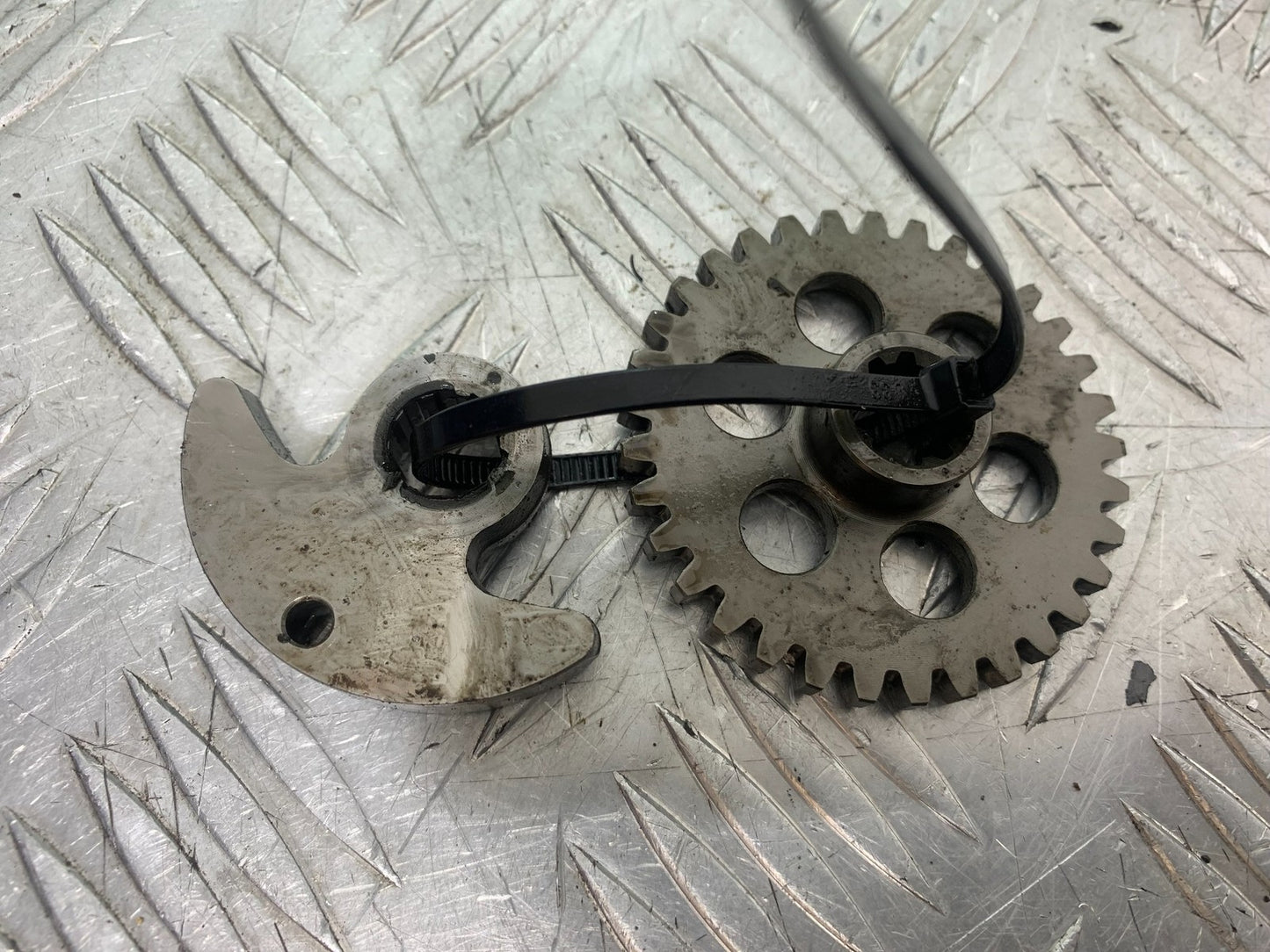 KAWASAKI KXF450 KXF 450 BALANCE WEIGHT AND GEAR   YEAR 2009-2015 CMB1217)