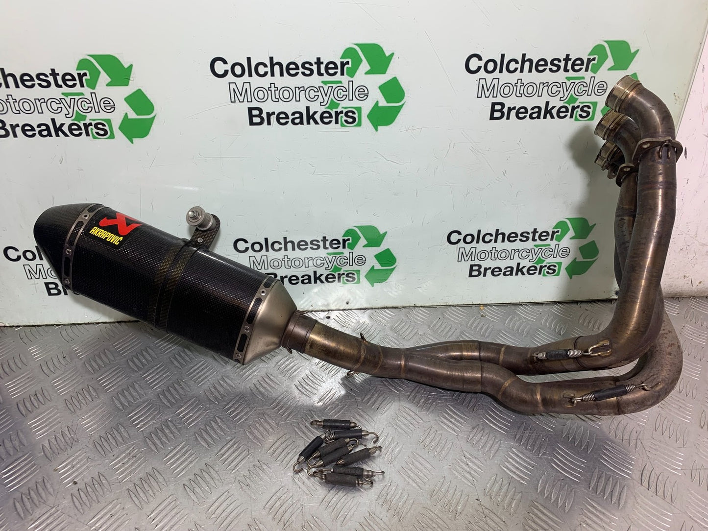 HONDA CBR1000 rr FIREBLADE AKRAPOVIC FULL EXHAUST  2008-2011 (CMB1253)