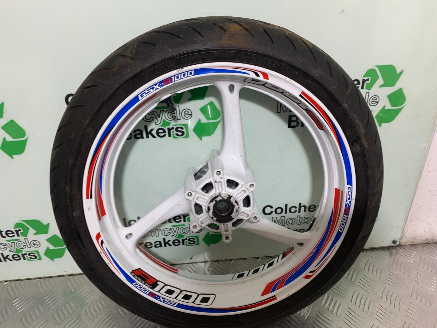 SUZUKI GSXR1000 GSXR 1000 FRONT WHEEL  2009-2016 (CMB1049)