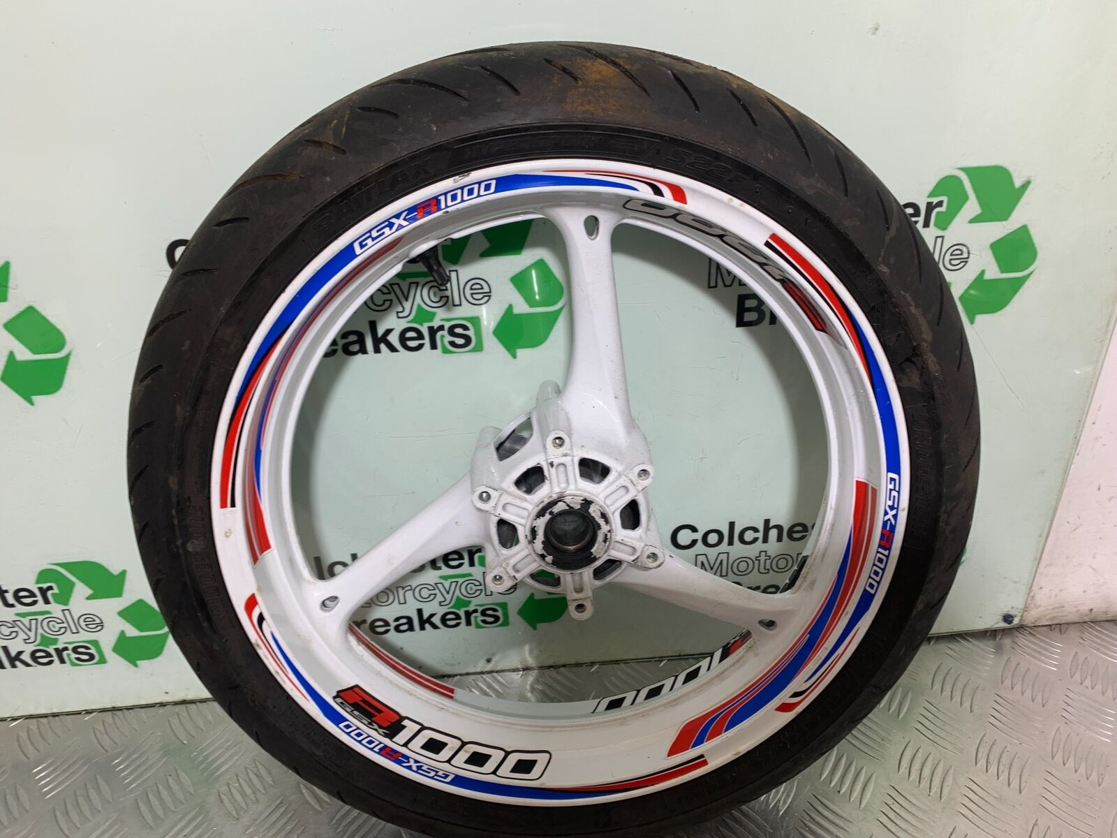SUZUKI GSXR1000 GSXR 1000 FRONT WHEEL  2009-2016 (CMB1049)