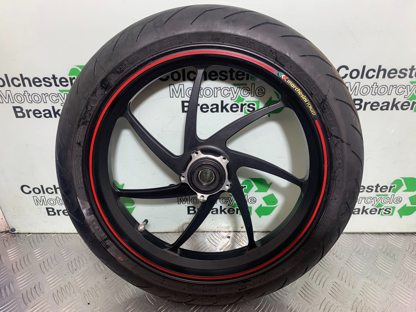 DUCATI 1198 S FRONT WHEEL BREMBO MARCHESINI YEAR 2009-2011 (CMB1219)