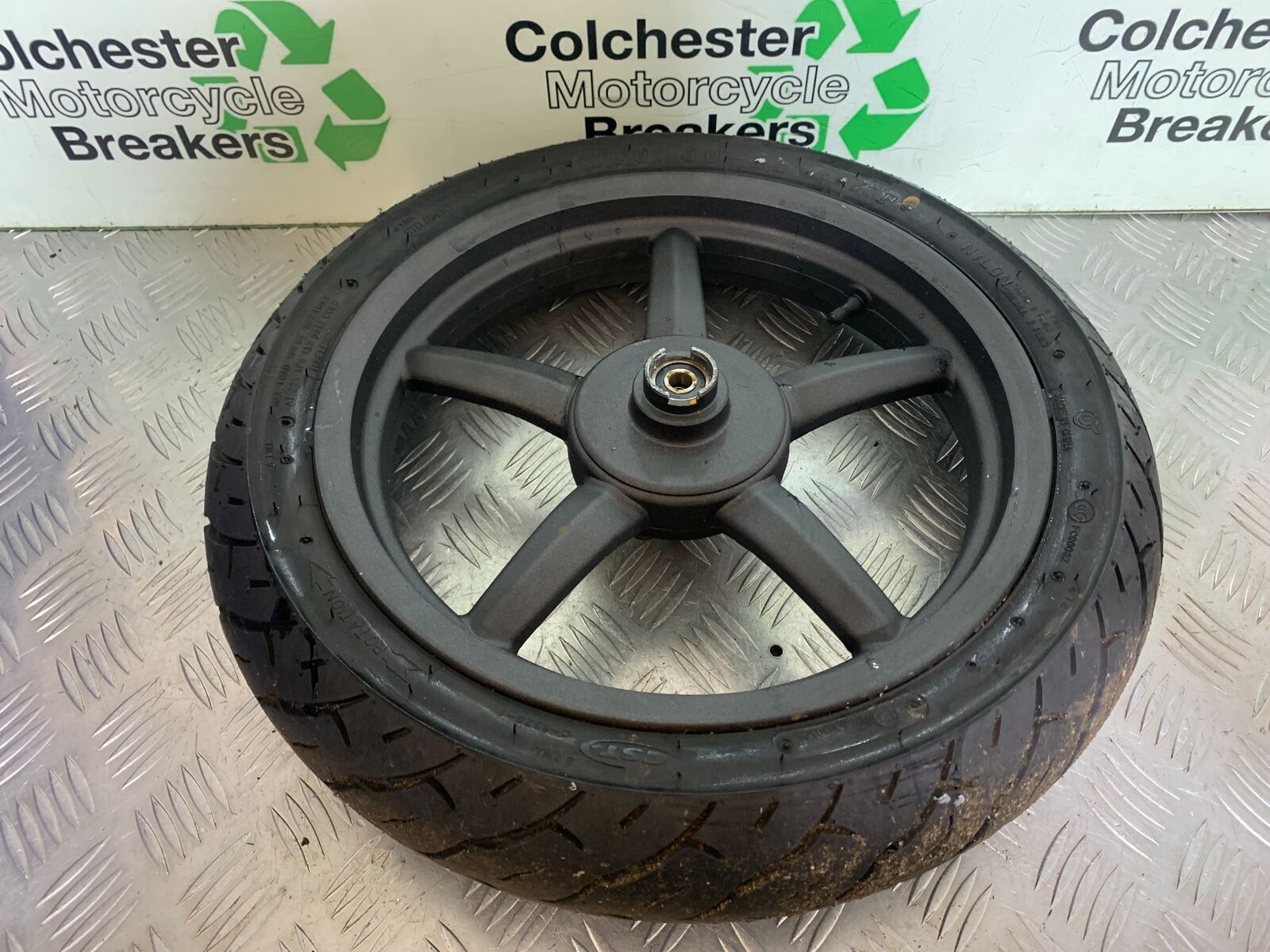 MOTORINI MISANO SXI 125 FRONT WHEEL (GOOD TYRE)YEAR 2022 (CMB1078)