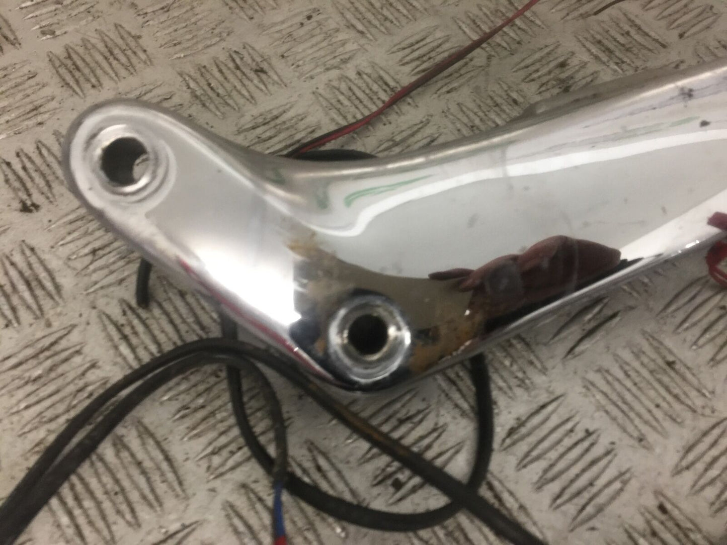 SUZUKI VLR1800 VLR 1800 LEFT CHROME FRAME COVER  YEAR 2010 (STOCK 815)