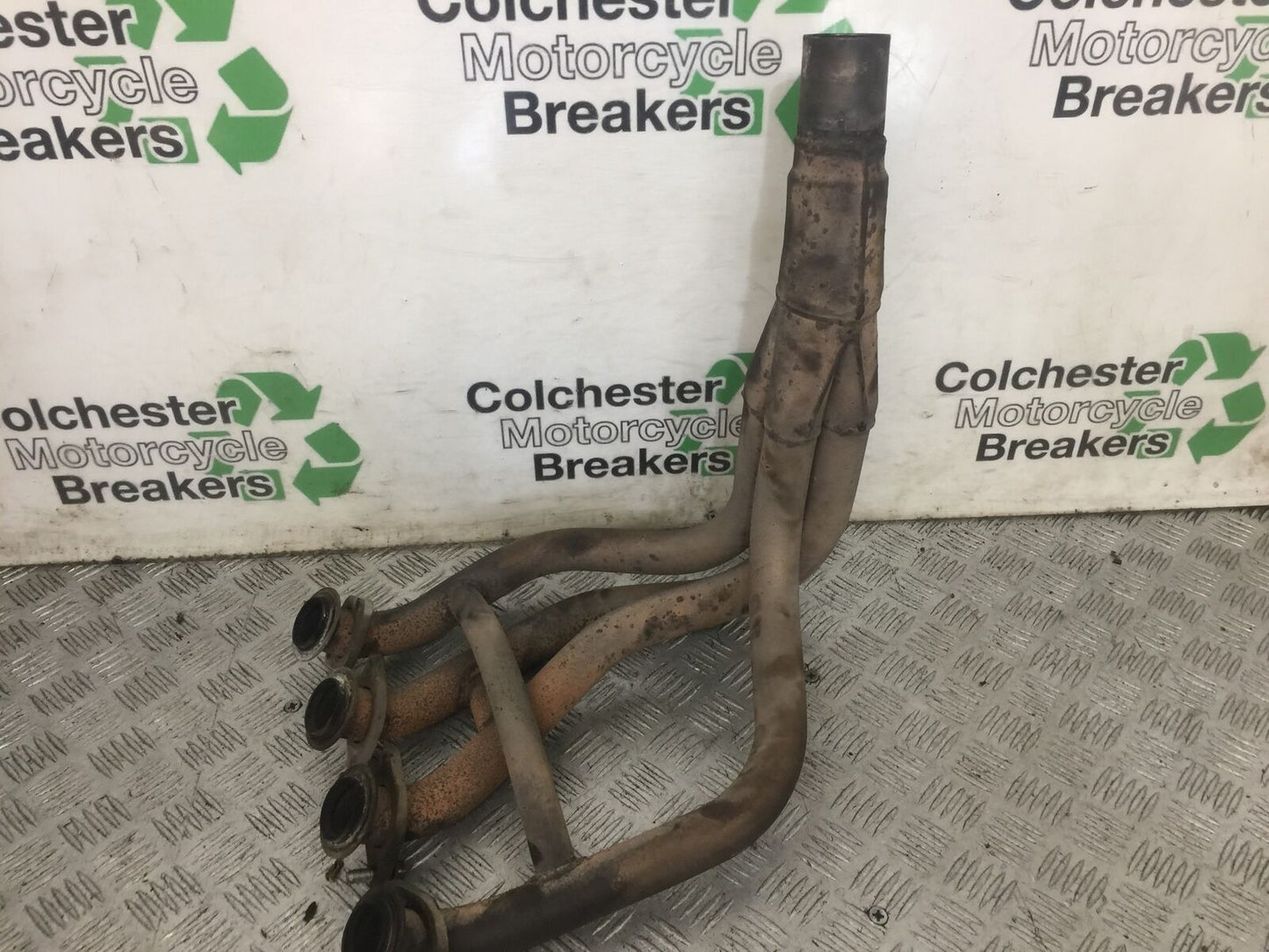 KAWASAKI Z750 Z 750 EXHAUST DOWNPIPES  YEAR 2004-2006  (STOCK 871)