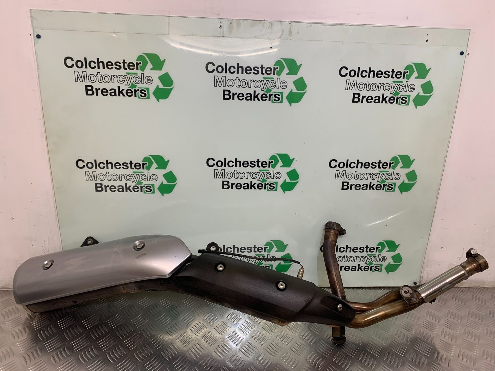SUZUKI DL 650 V-STROM EXHAUST  YEAR 2006 2011 (STOCK 954)
