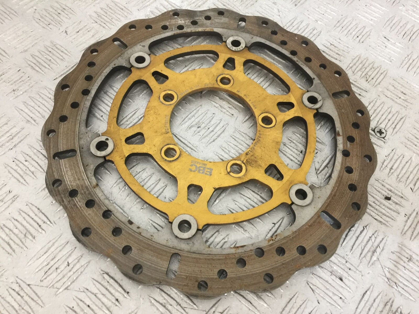 KAWASAKI Z1000 1 X EBC FRONT BRAKE DISC YEAR 2007-2009  (STOCK 822)