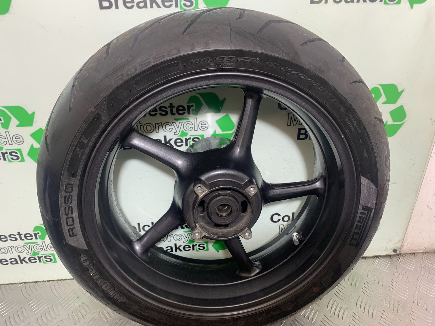 TRIUMPH 675 STREET TRIPLE R REAR WHEEL  YEAR 2013 - 2016 (CMB1221)