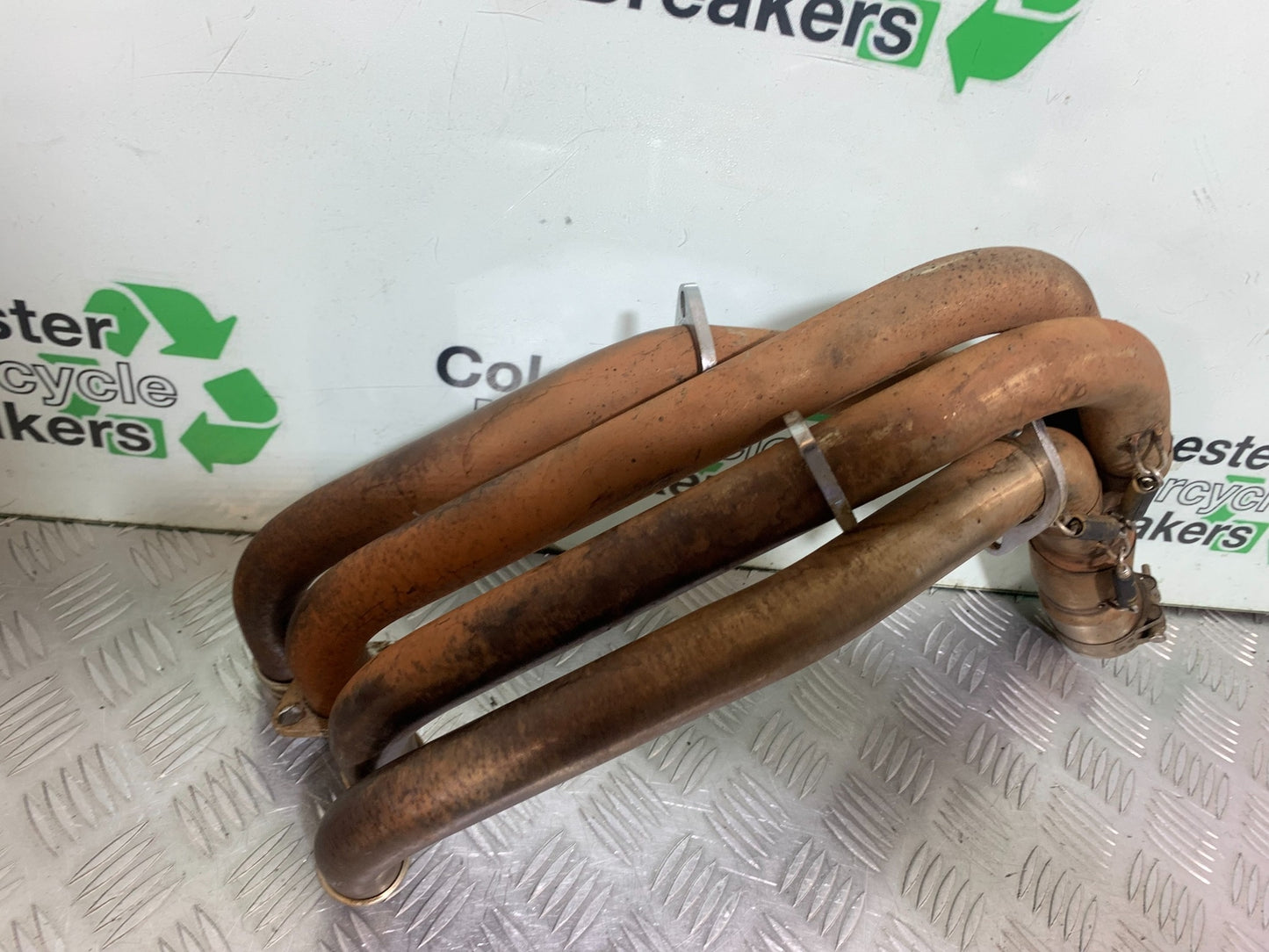 SUZUKI GSF1200  GSF 1200 BANDIT EXHAUST DOWNPIPES  YEAR 1997-2000 (CMB1149)