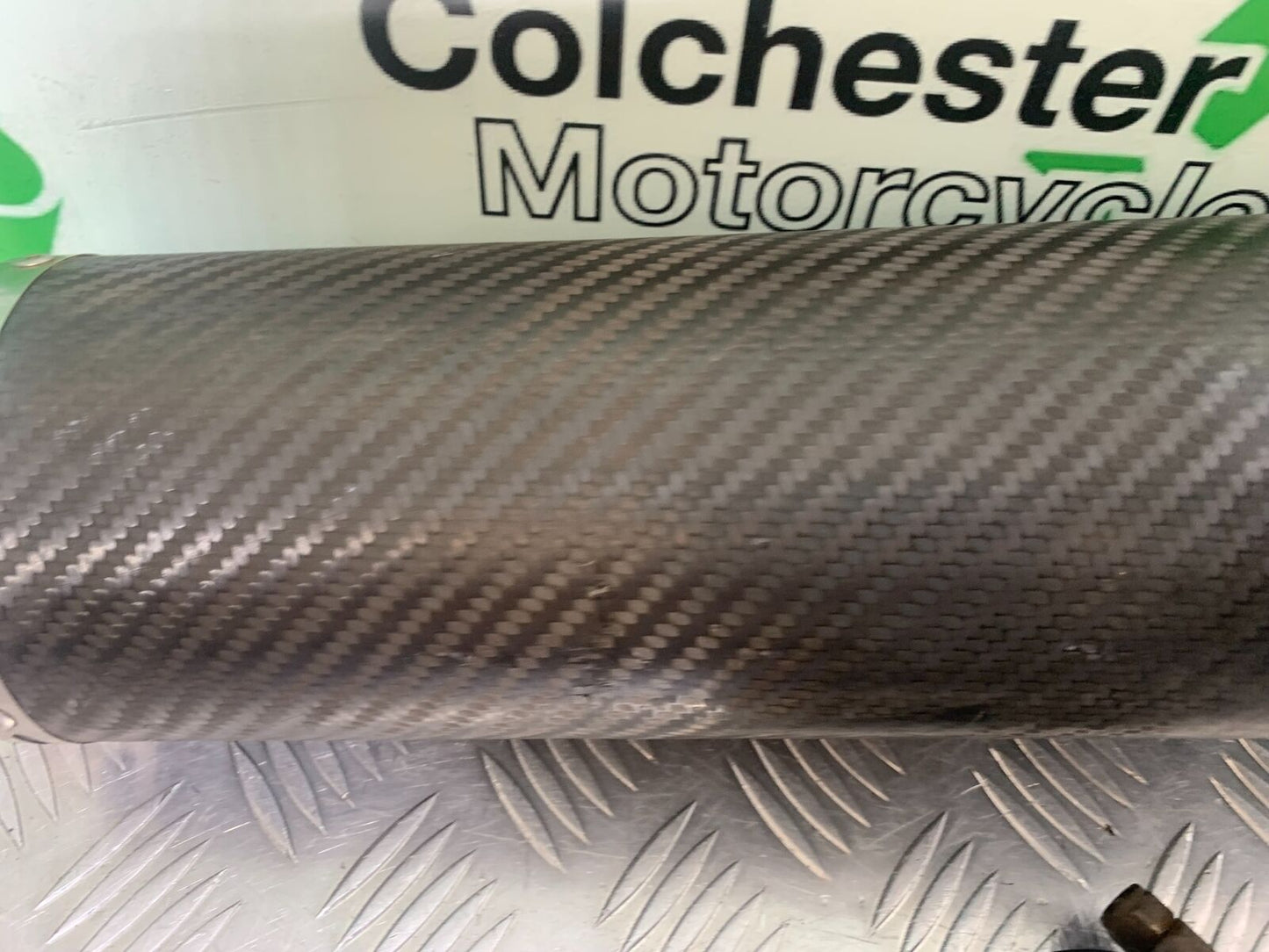 YAMAHA YZF600 YZF 600 THUNDERCAT CARBON RACE SILENCER   1996-2003 (CMB1046)