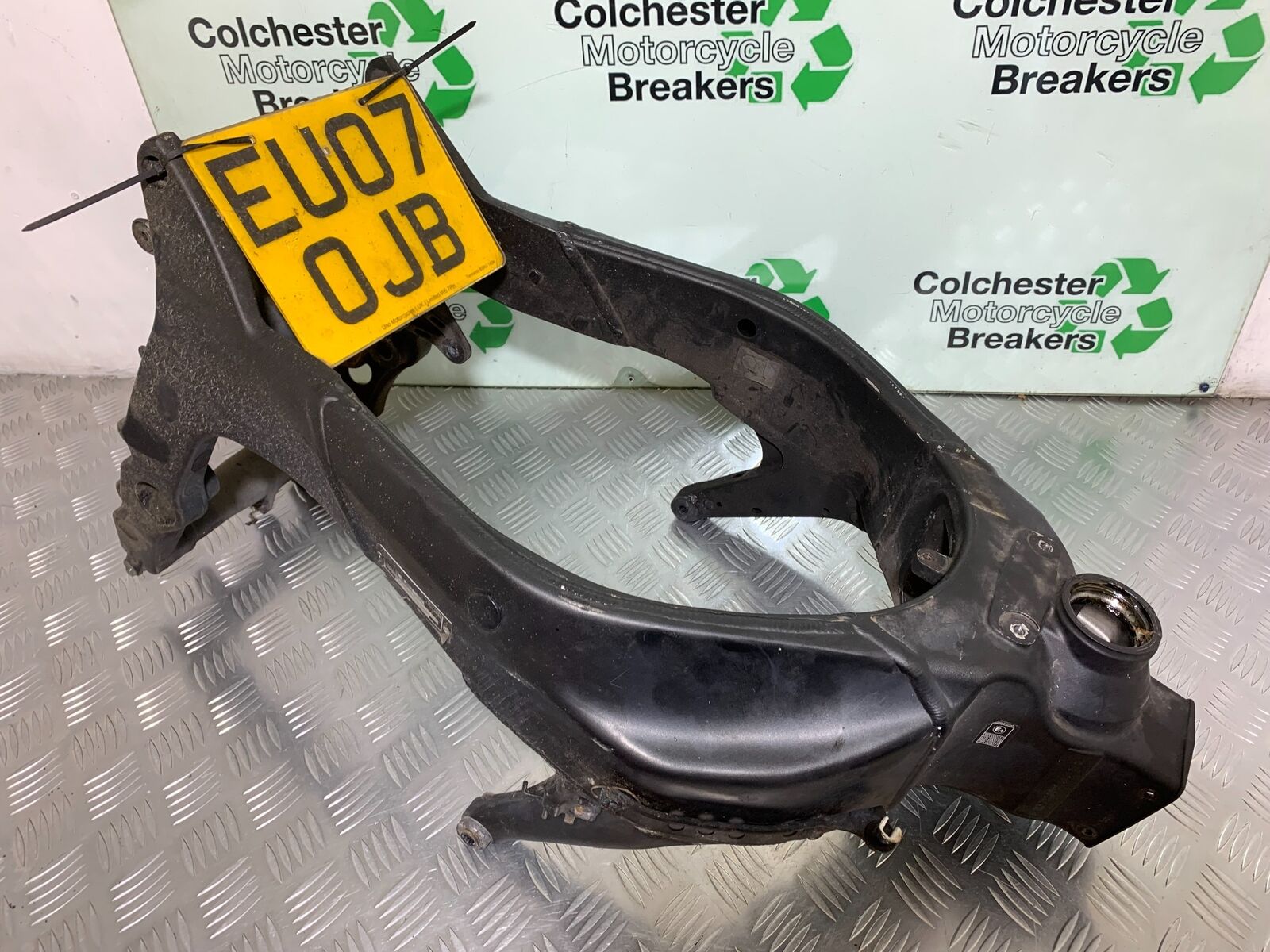 KAWASAKI ZX6R ZX6 R FRAME AND REG YEAR 2007 2008 (CMB1002)